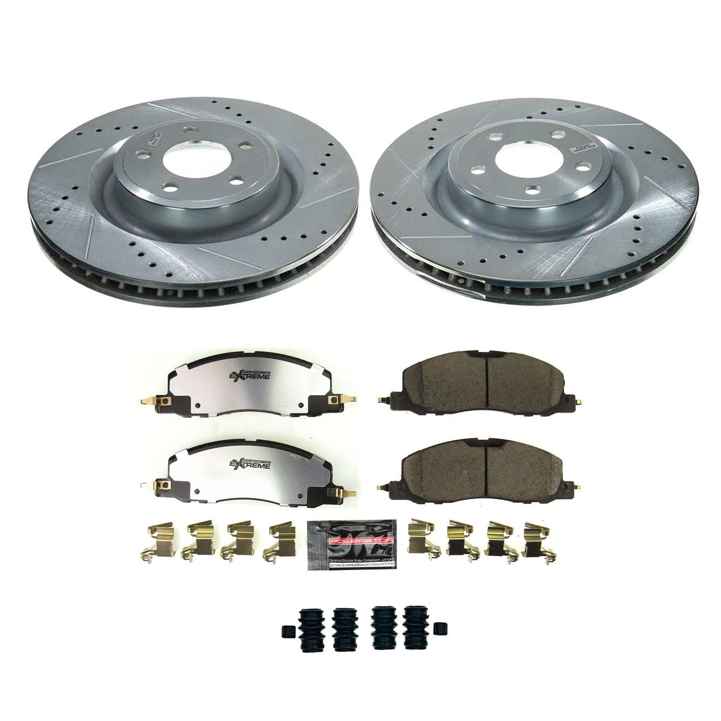 PowerStop Front Z36 Truck & Tow Brake Kit | Lincoln Aviator 2020–2022 (K8672-36)