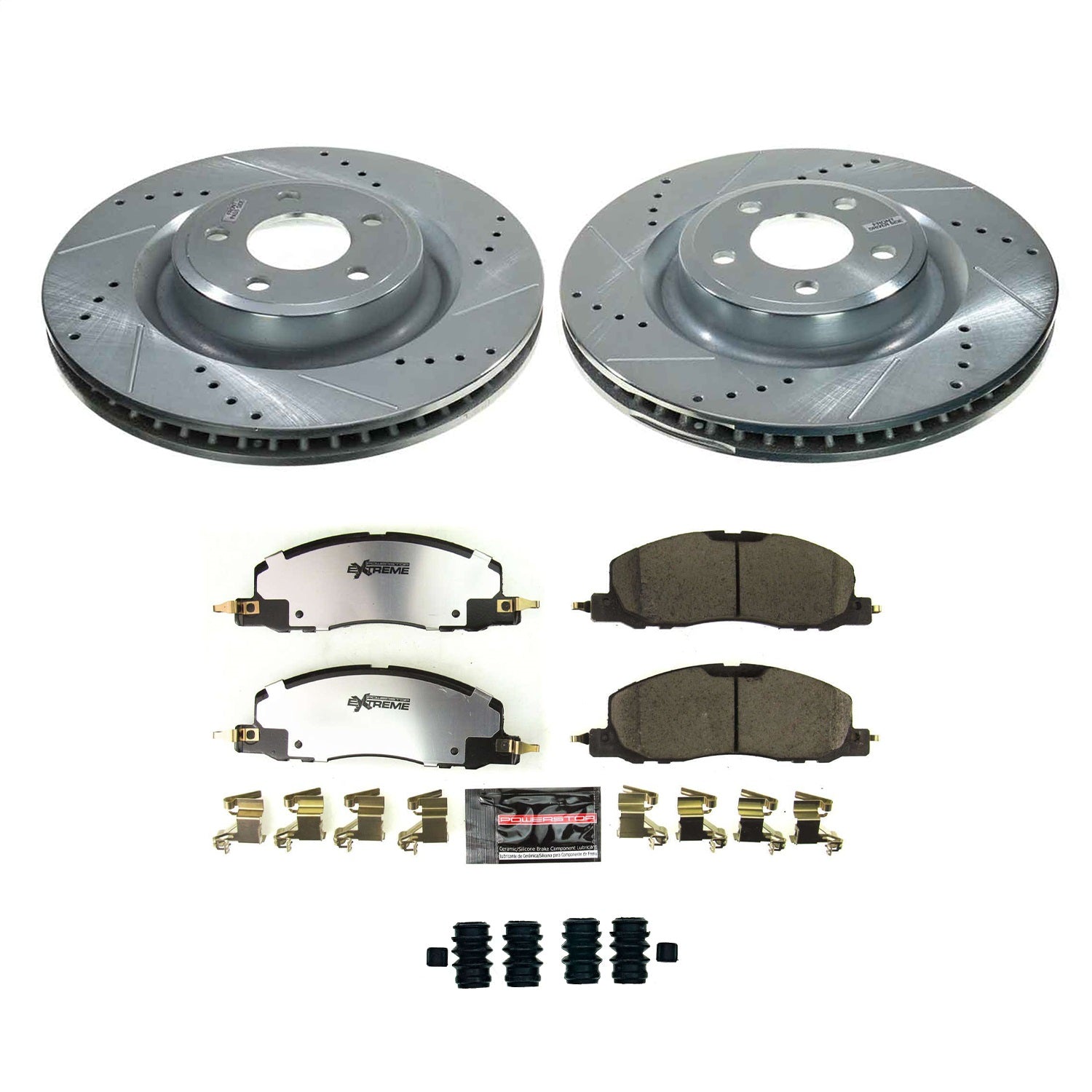 PowerStop Front Z36 Truck & Tow Brake Kit | Lincoln Aviator 2020–2022 (K8672-36)