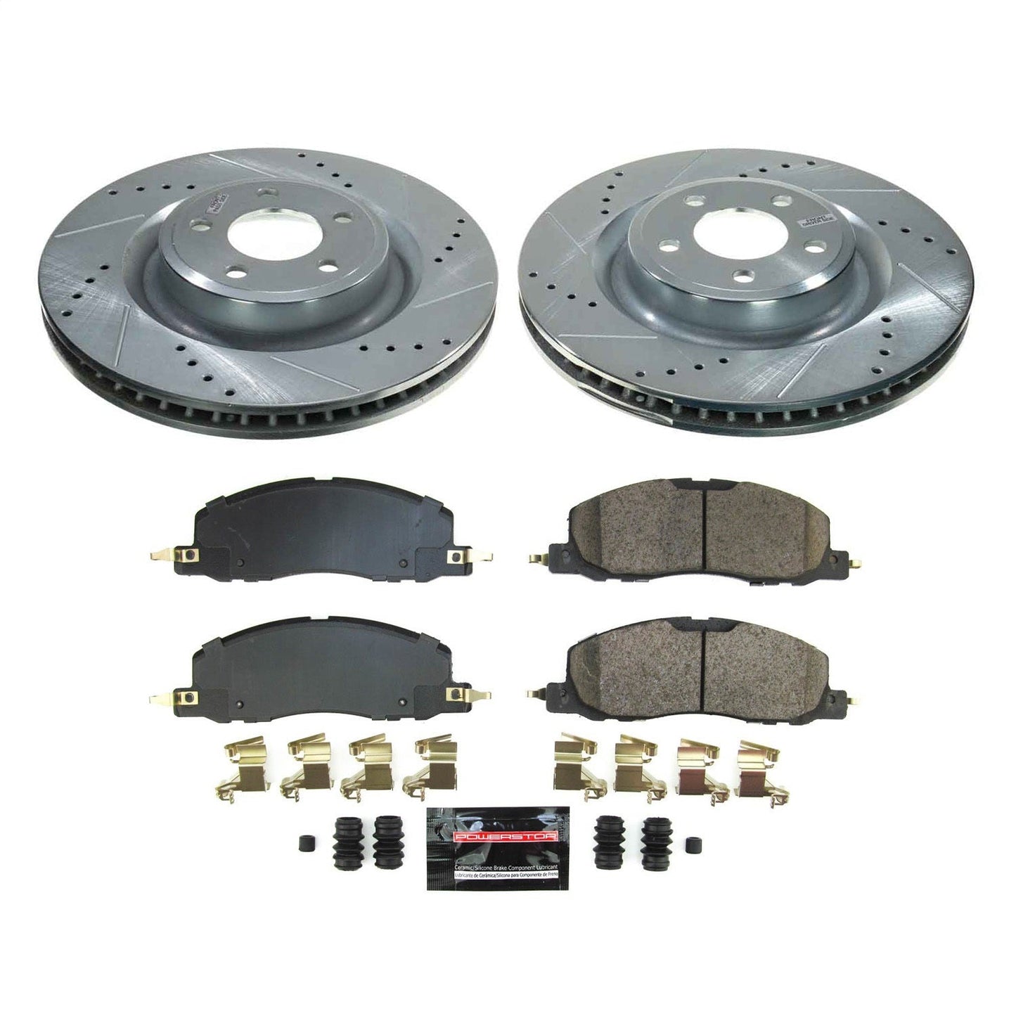 PowerStop Front Z23 Evolution Brake Kit | Lincoln Aviator 2020–2022 (K8672)