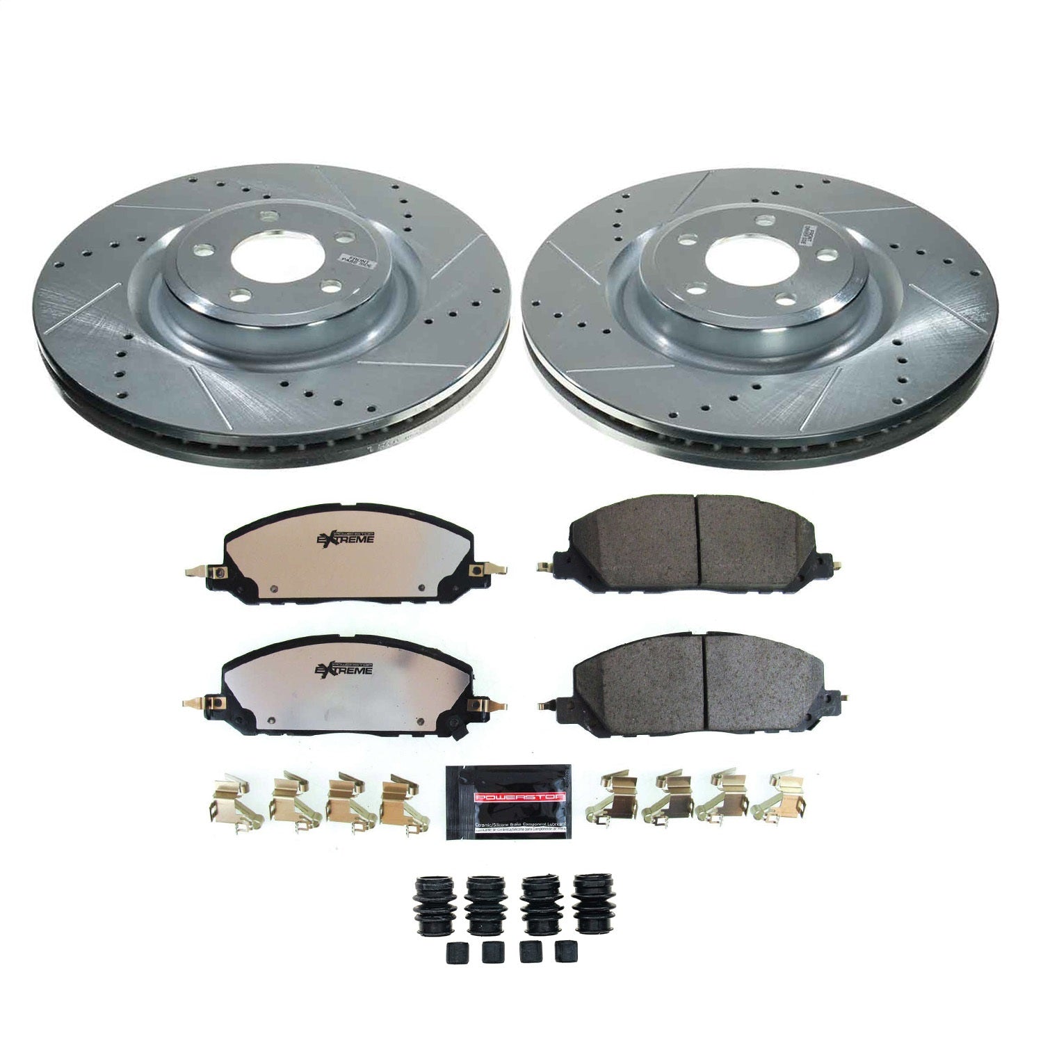 PowerStop Front Z36 Truck & Tow Brake Kit | Lincoln Aviator (2020–2022) (K8673-36)