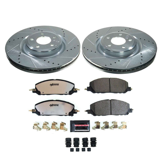 PowerStop Front Z36 Truck & Tow Brake Kit | Lincoln Aviator (2020–2022) (K8673-36)