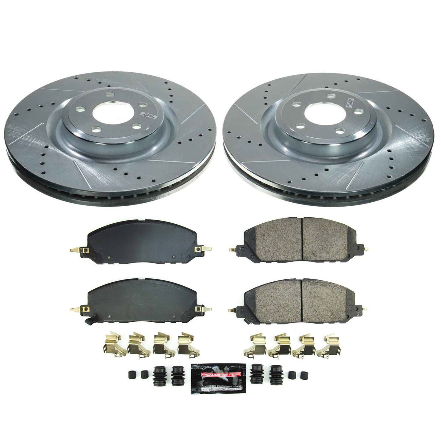 PowerStop Front Z23 Evolution Brake Kit | Lincoln Aviator (2020–2022) (K8673)