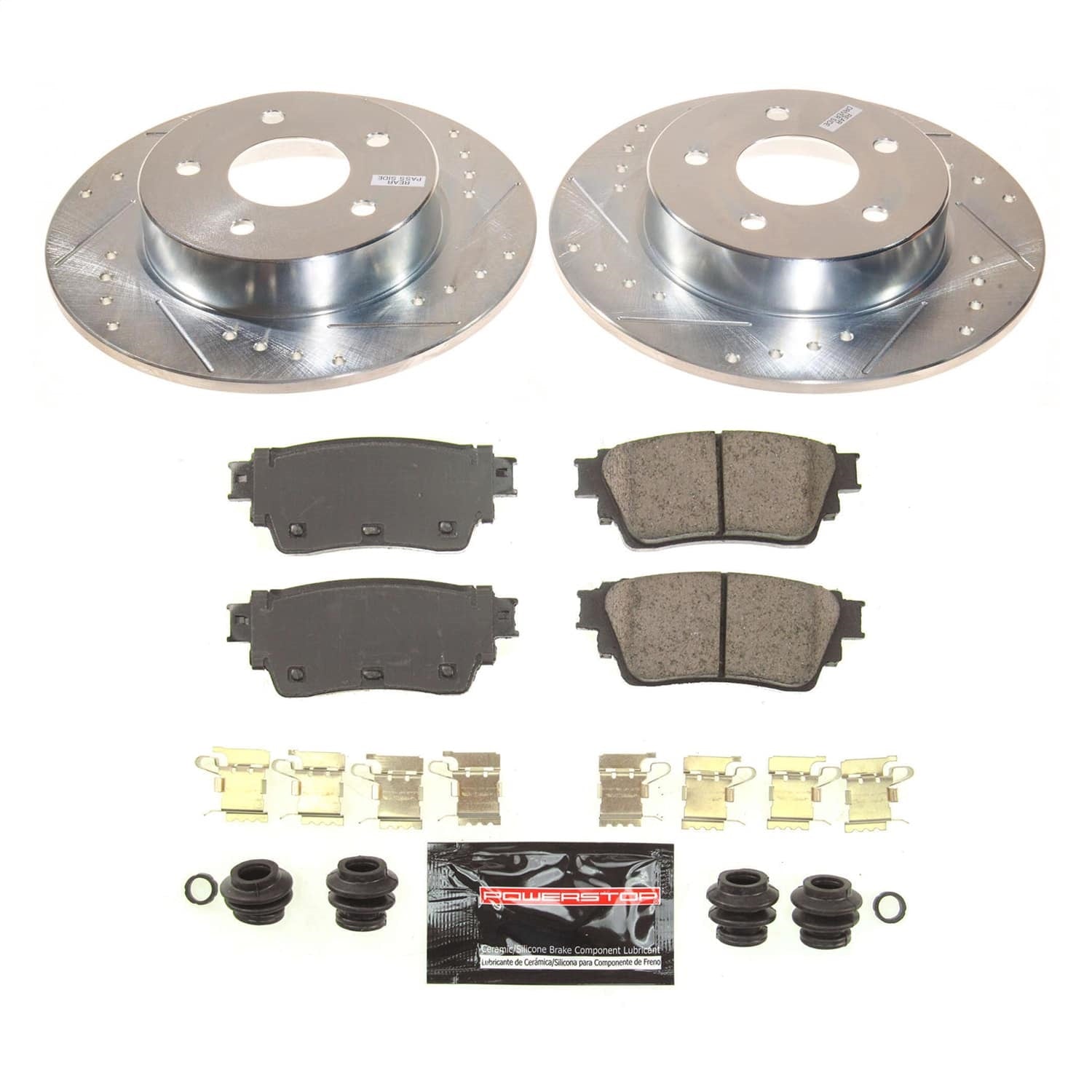 PowerStop Rear Z23 Evolution Brake Kit | Nissan Altima 2019–2023 (K8675)
