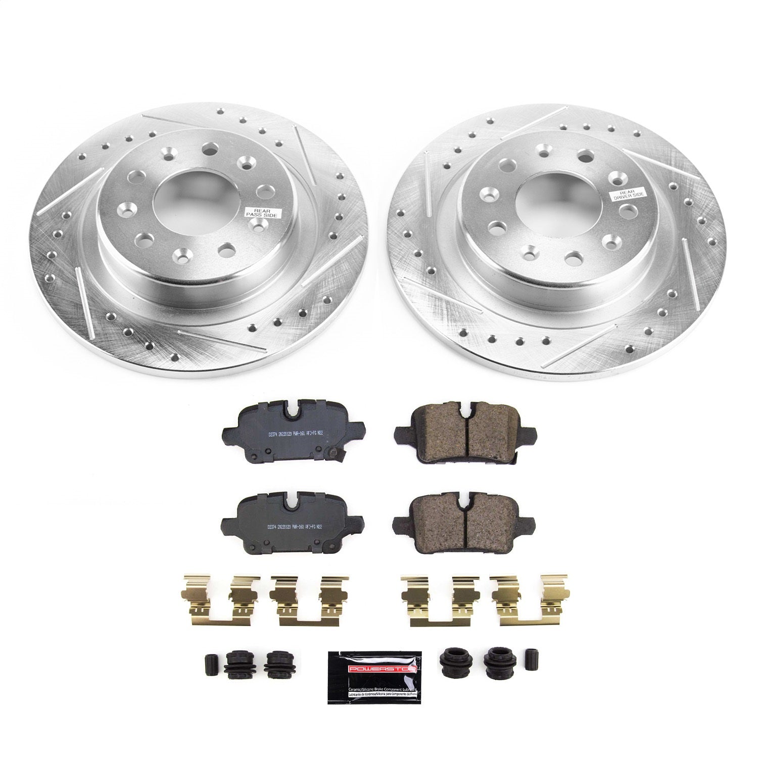 PowerStop Rear Z23 Evolution Brake Kit | Chevrolet Malibu (2020–2021) (K8676)