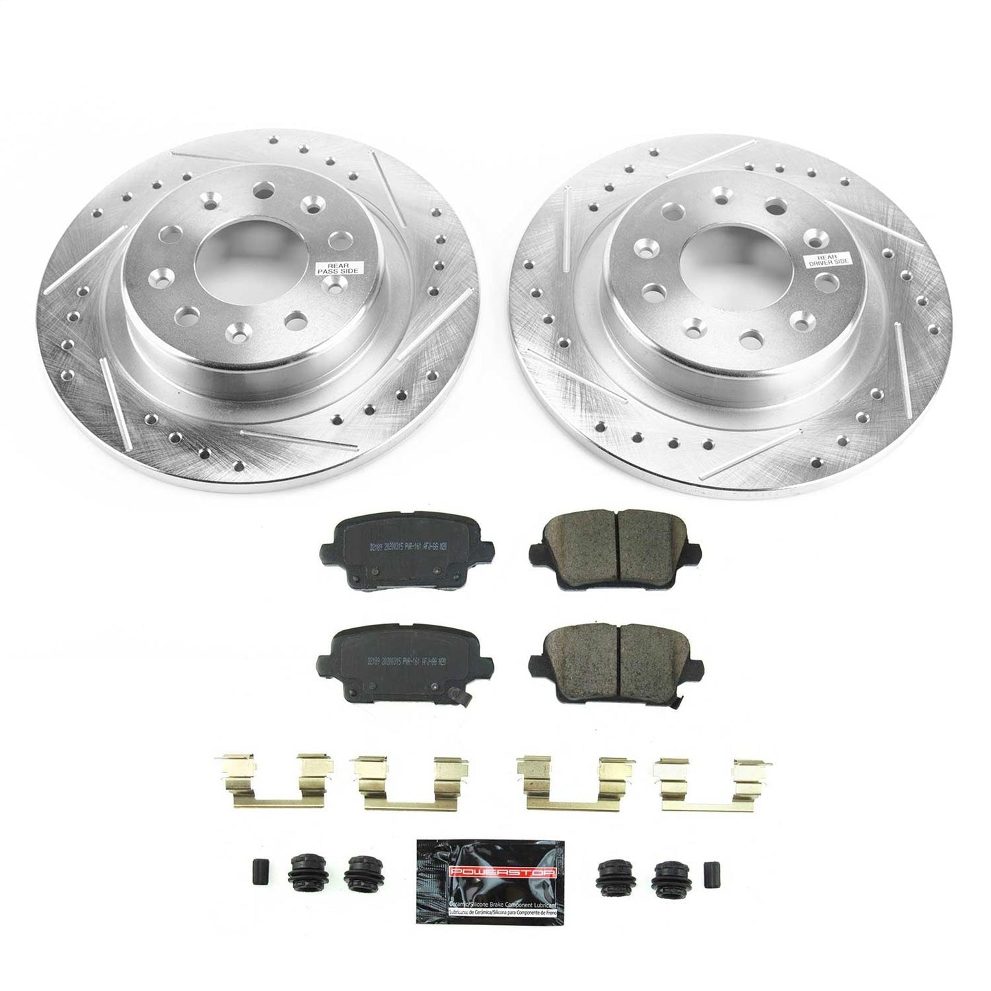 PowerStop Rear Z23 Evolution Sport Brake Kit | Buick Regal Sportback (2019–2020) (K8677)