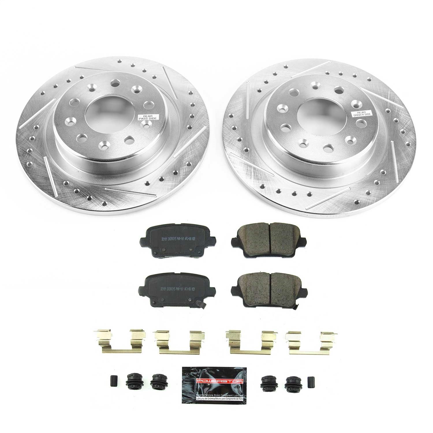 PowerStop Rear Z23 Evolution Sport Brake Kit | Buick Regal Sportback (2019–2020) (K8677)