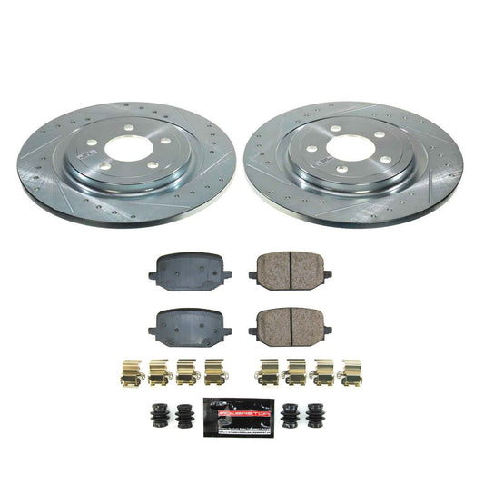 PowerStop Rear Z23 Evolution Brake Kit | Ford Explorer 2020–2022 (K8681)