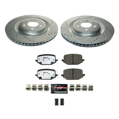 PowerStop Rear Z36 Truck & Tow Brake Kit | Lincoln Aviator (2020–2022) (K8682-36)