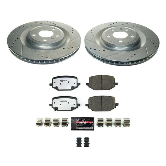 PowerStop Rear Z36 Truck & Tow Brake Kit | Lincoln Aviator (2020–2022) (K8682-36)