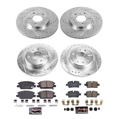 PowerStop Front & Rear Z23 Evolution Brake Kit | Chevrolet Malibu (2020) (K8685)