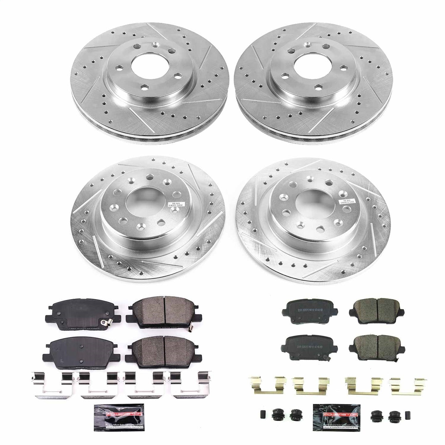 PowerStop Front & Rear Z23 Evolution Sport Brake Kit | Buick Regal Sportback (2019–2020) (K8689)