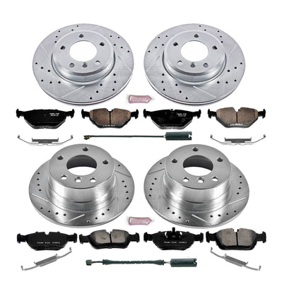 PowerStop Front & Rear Z23 Evolution Sport Brake Kit | BMW Z3 (2001–2002) (K870)