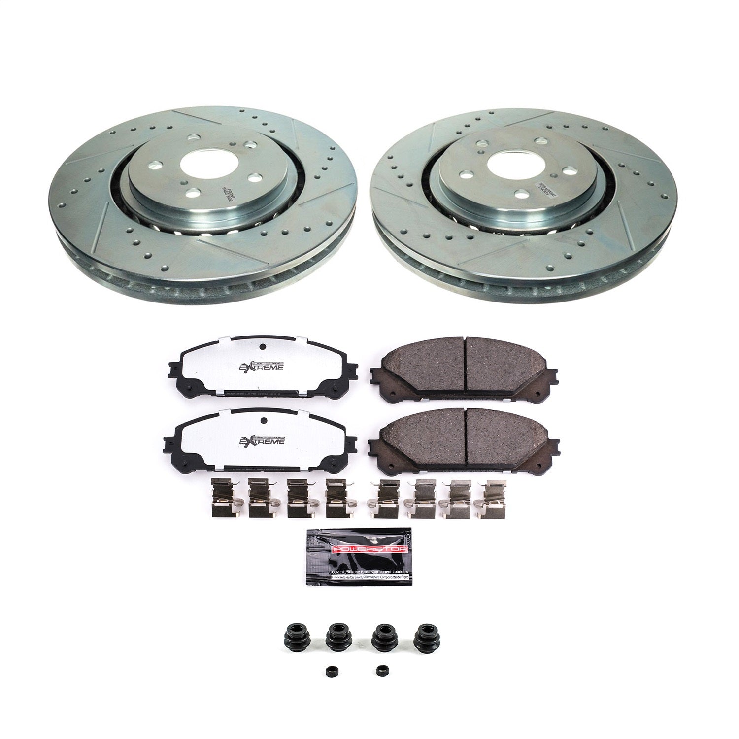 PowerStop Front Z36 Truck & Tow Brake Kit | Toyota Sienna (2021–2022) (K8705-36)