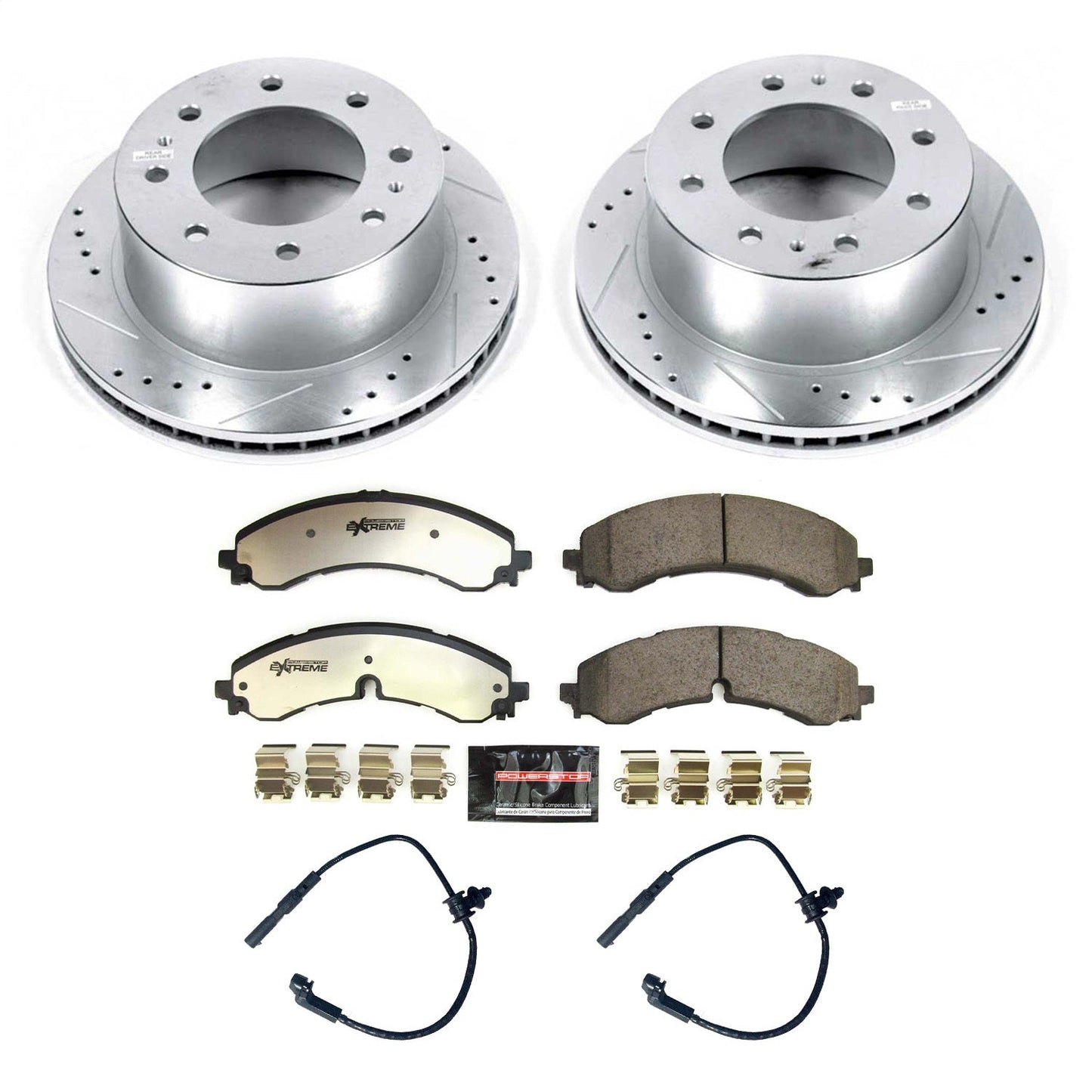 PowerStop Rear Z36 Truck & Tow Brake Kit | GMC Sierra 2500 HD (2020) (K8713-36)