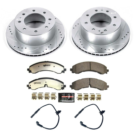 PowerStop Rear Z36 Truck & Tow Brake Kit | GMC Sierra 2500 HD (2020) (K8713-36)