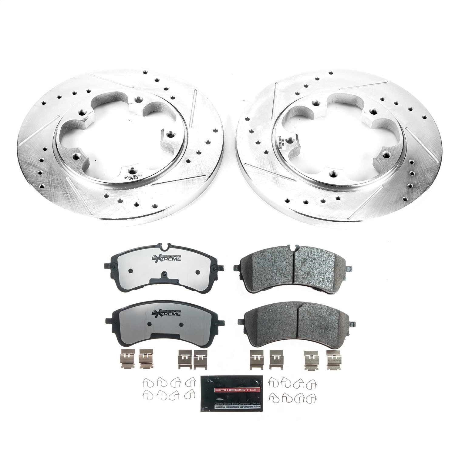 PowerStop Rear Z36 Truck & Tow Brake Kit | Ford Transit-150 (2020) (K8714-36)