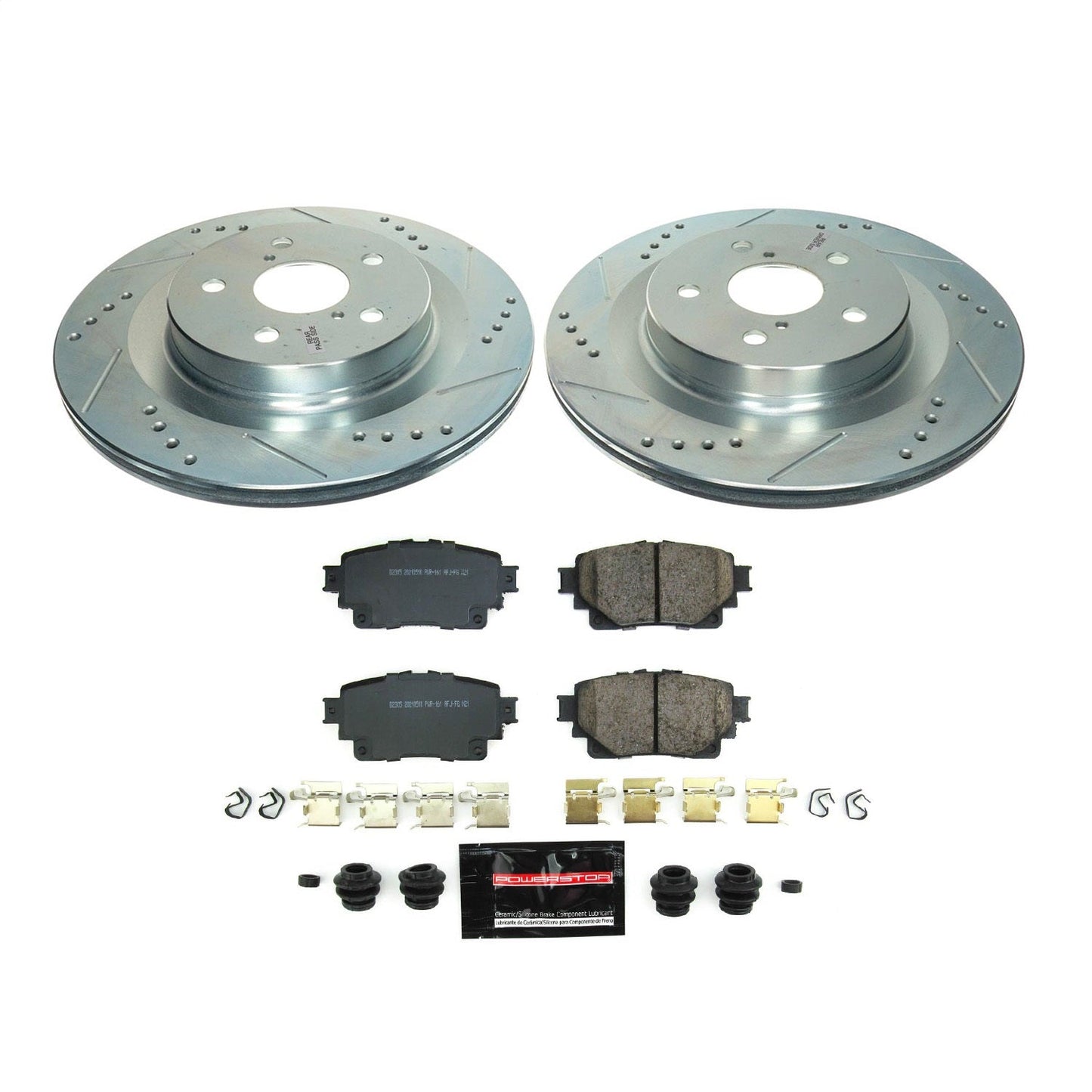 PowerStop Rear Z23 Evolution Brake Kit | Toyota Sienna (2021–2022) (K8716)
