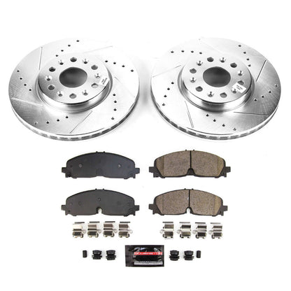 PowerStop Front Z23 Evolution Brake Kit | GMC Acadia (2021) (K8739)