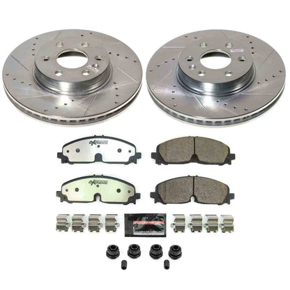 PowerStop Front Z36 Truck & Tow Brake Kit | Chevrolet Colorado (2021–2022) (K8741-36)