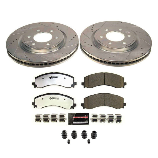 PowerStop Front Z36 Truck & Tow Brake Kit | Lincoln Navigator (2022) (K8744-36)