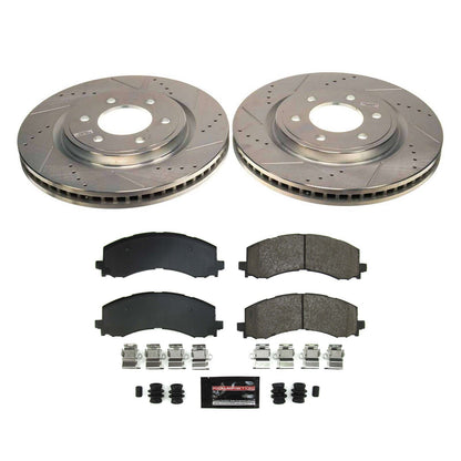 PowerStop Front Z23 Evolution Brake Kit | Lincoln Navigator (2022) (K8744)