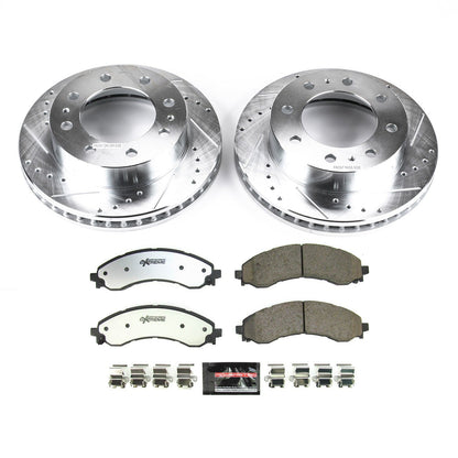 PowerStop Front Z36 Truck & Tow Brake Kit | GMC Savana 3500 (2021–2022) (K8746-36)