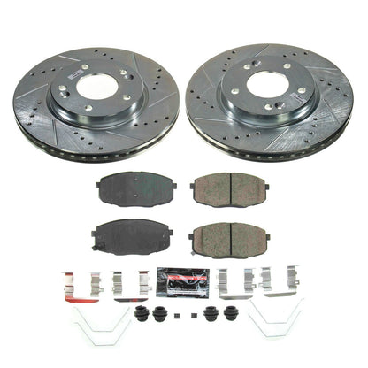 PowerStop Front Z23 Evolution Brake Kit | Kia Forte (2019–2021) (K8749)