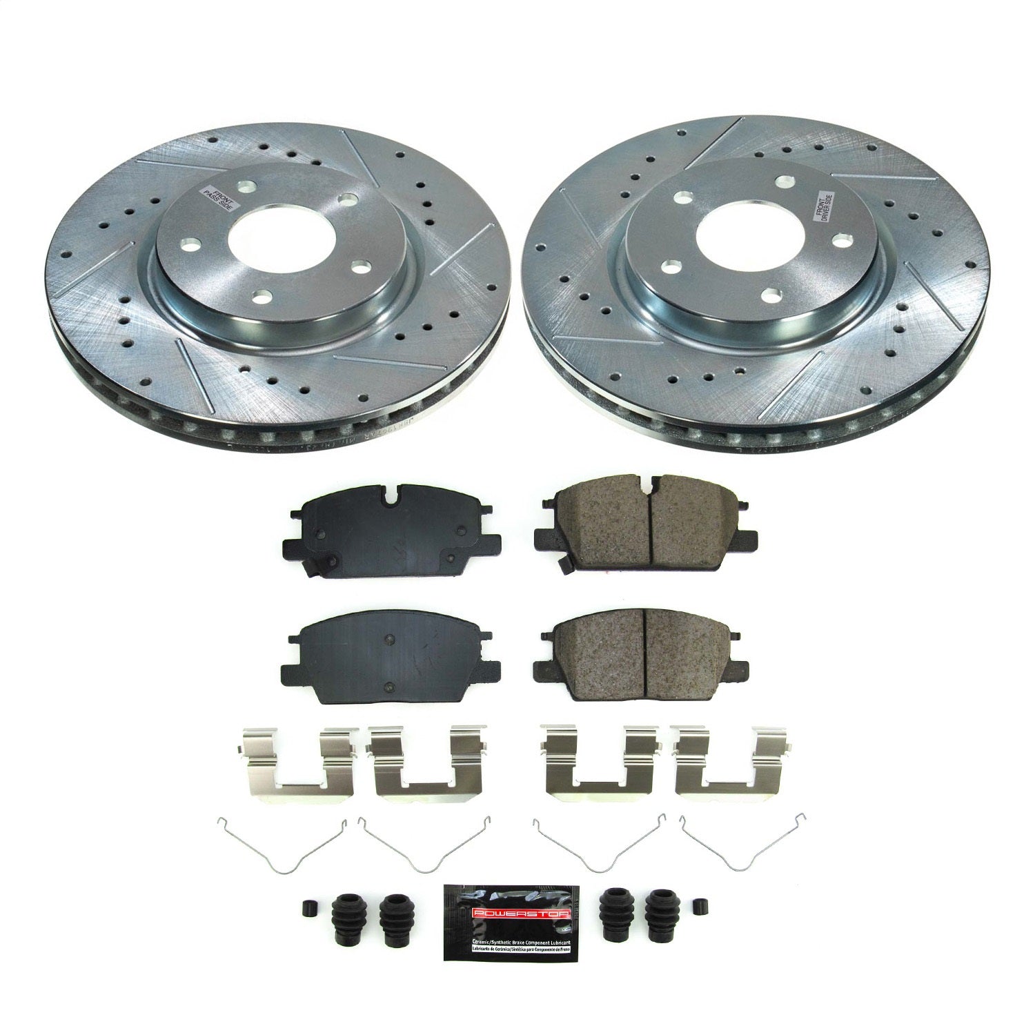 PowerStop Front Z23 Evolution Brake Kit | Nissan Rogue (2021) (K8751)