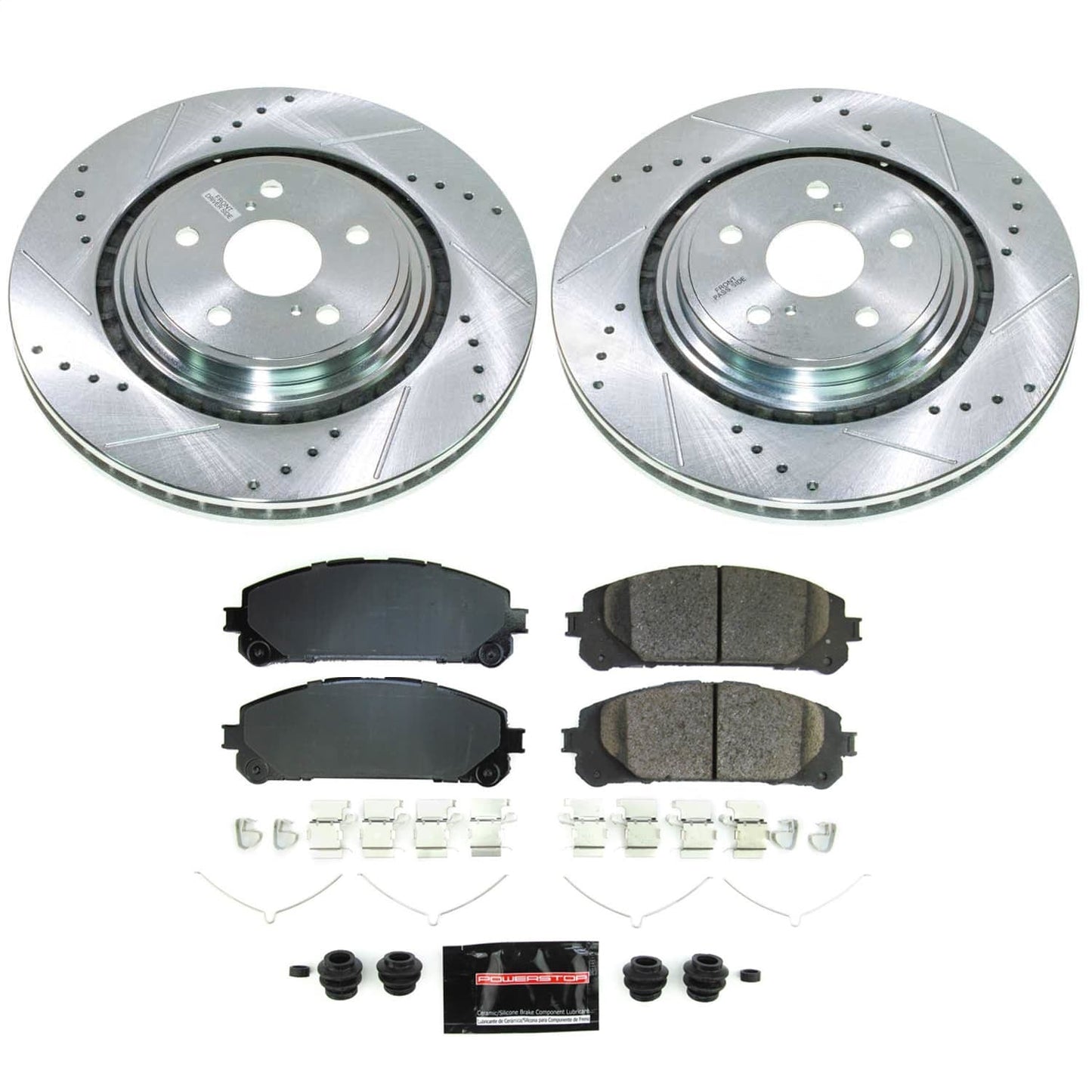 PowerStop Front Z23 Evolution Brake Kit | Toyota Highlander (2020–2022) (K8753)