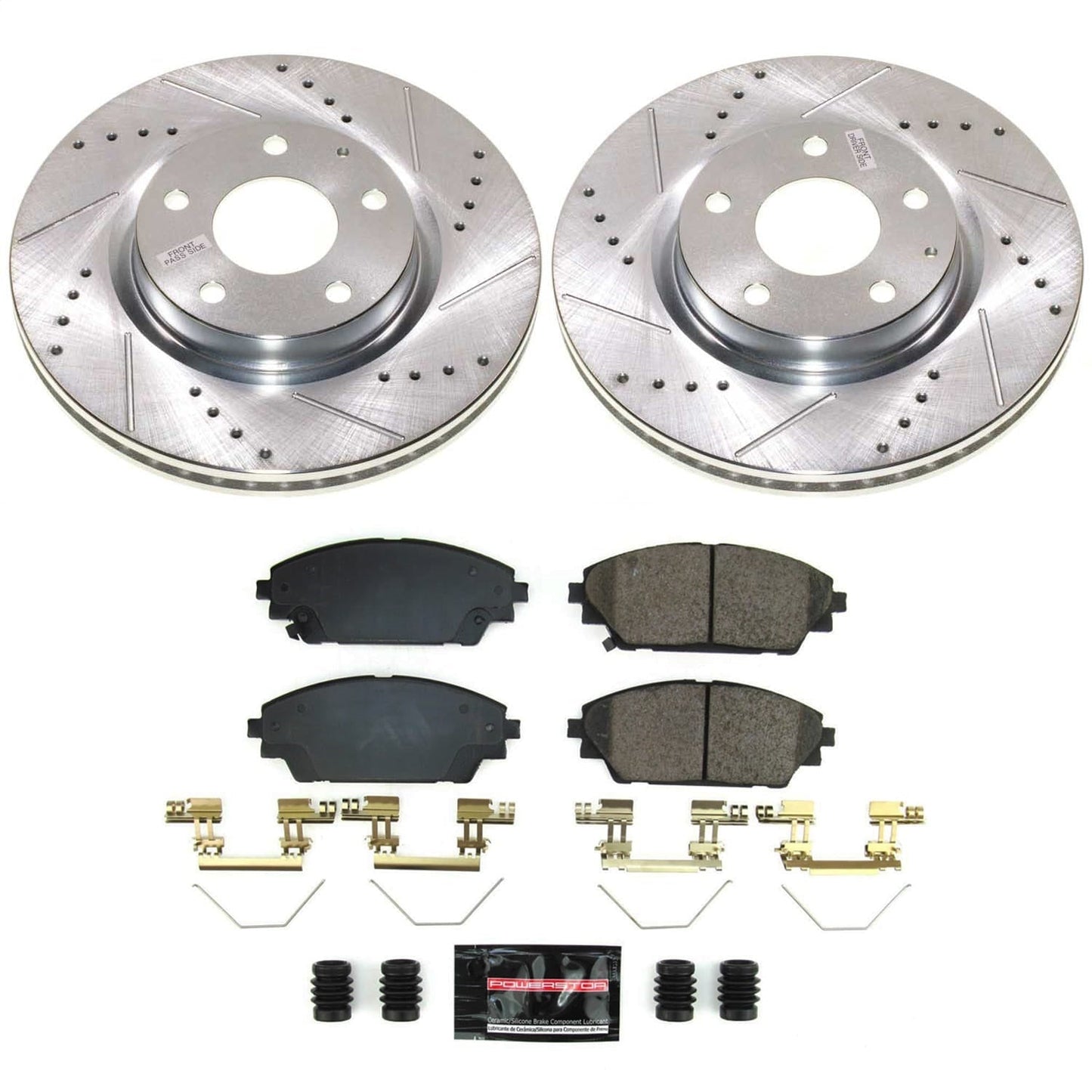 PowerStop Front Z23 Evolution Brake Kit | Mazda CX-30 2020–2022 (K8755)