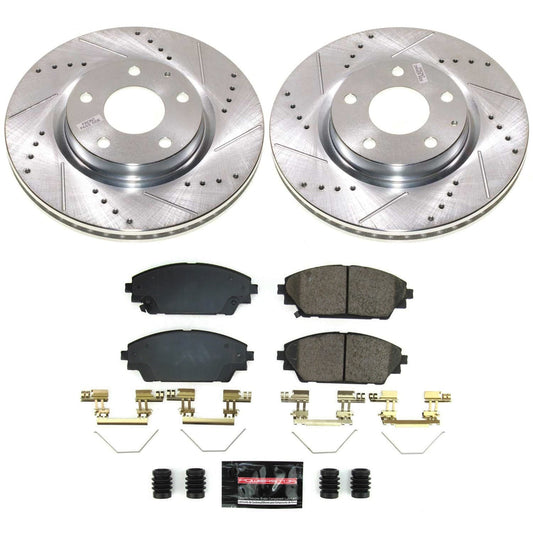PowerStop Front Z23 Evolution Brake Kit | Mazda CX-30 2020–2022 (K8755)