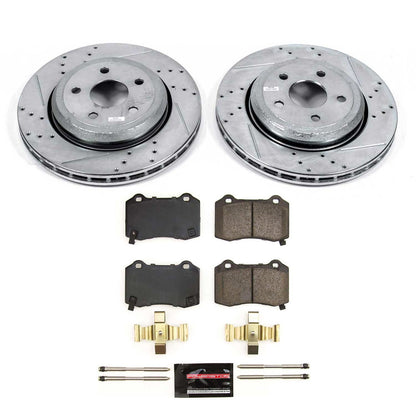 PowerStop Rear Z23 Evolution Brake Kit | Jeep Grand Cherokee 2018–2021 (K8758)