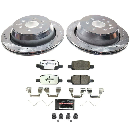 PowerStop Rear Z36 Truck & Tow Brake Kit | Chevrolet Colorado (2021–2022) (K8761-36)