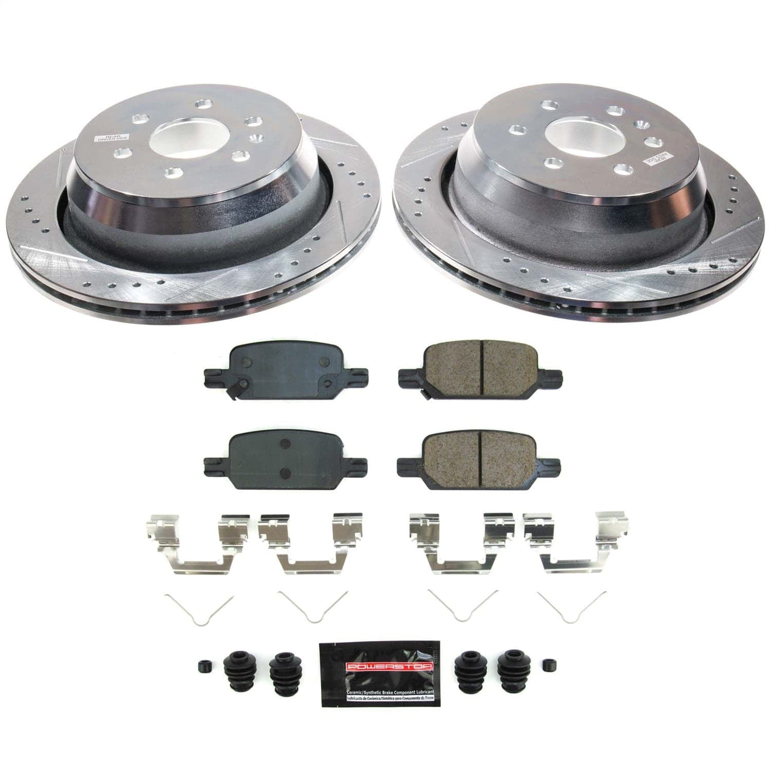 PowerStop Rear Z23 Evolution Brake Kit | Chevrolet Colorado (2021–2022) (K8761)