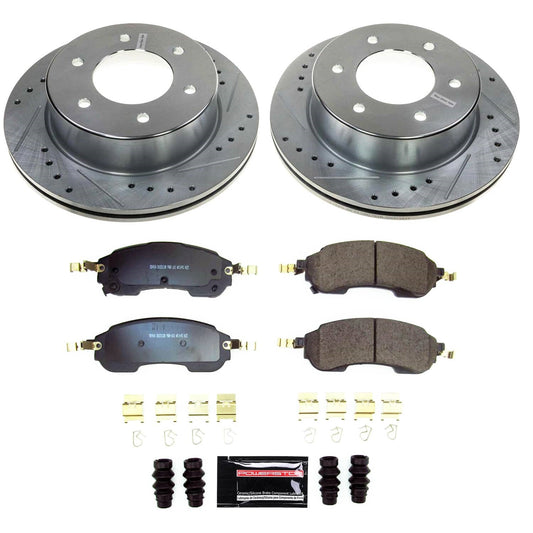 PowerStop Rear Z23 Evolution Brake Kit | Ford Bronco (2021–2023) (K8763)