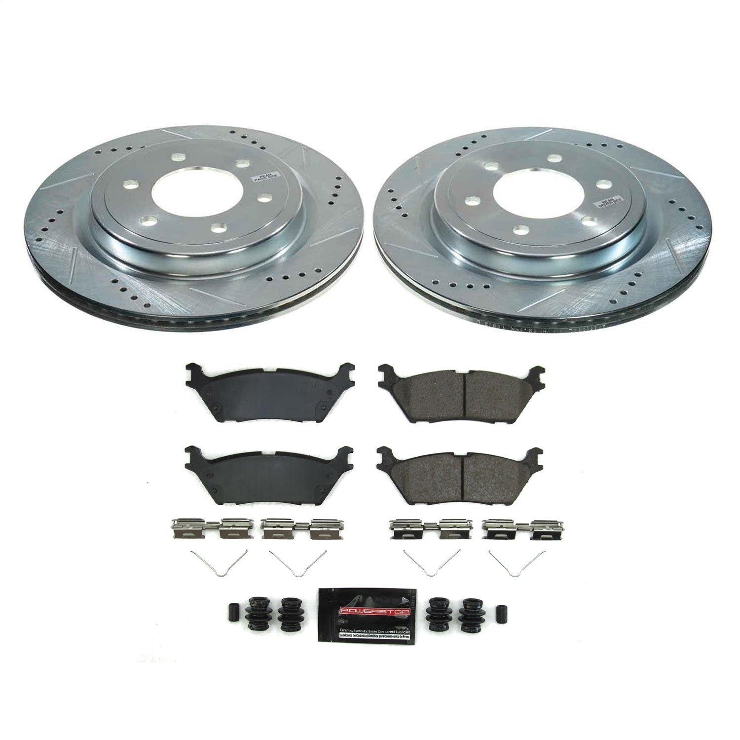 PowerStop Rear Z23 Evolution Brake Kit | Lincoln Navigator (2022) (K8764)