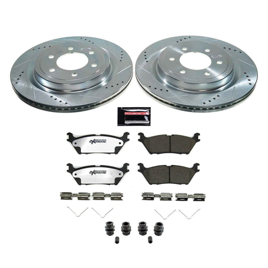 PowerStop Rear 350mm Z36 Truck & Tow Brake Kit | Ford F-150 (2021) (K8765-36)