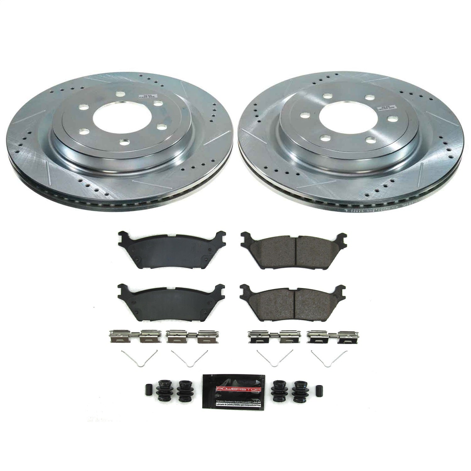 PowerStop Rear Z23 Evolution Brake Kit | Ford F-150 (2021–2022) (K8765)