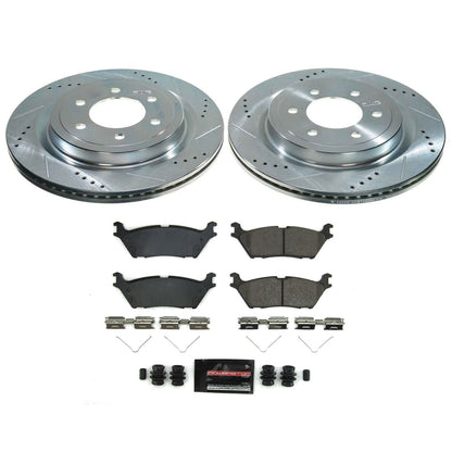 PowerStop Rear Z23 Evolution Brake Kit | Ford F-150 (2021–2022) (K8765)