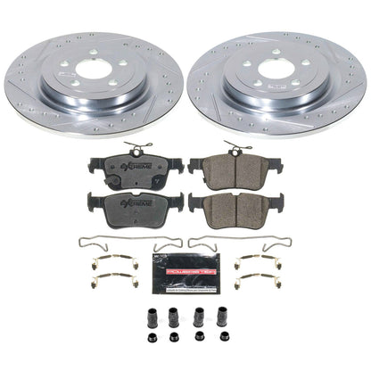 PowerStop Rear Z26 Street Brake Kit | Ford Mustang Mach-E (2021–2023) (K8766-26)