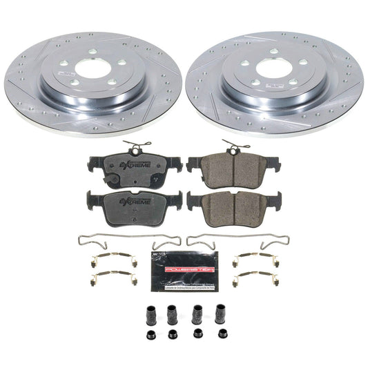 PowerStop Rear Z26 Street Brake Kit | Ford Mustang Mach-E (2021–2023) (K8766-26)