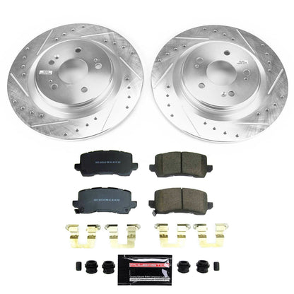 PowerStop Rear Z23 Evolution Brake Kit | Honda Odyssey (2021–2022) (K8768)