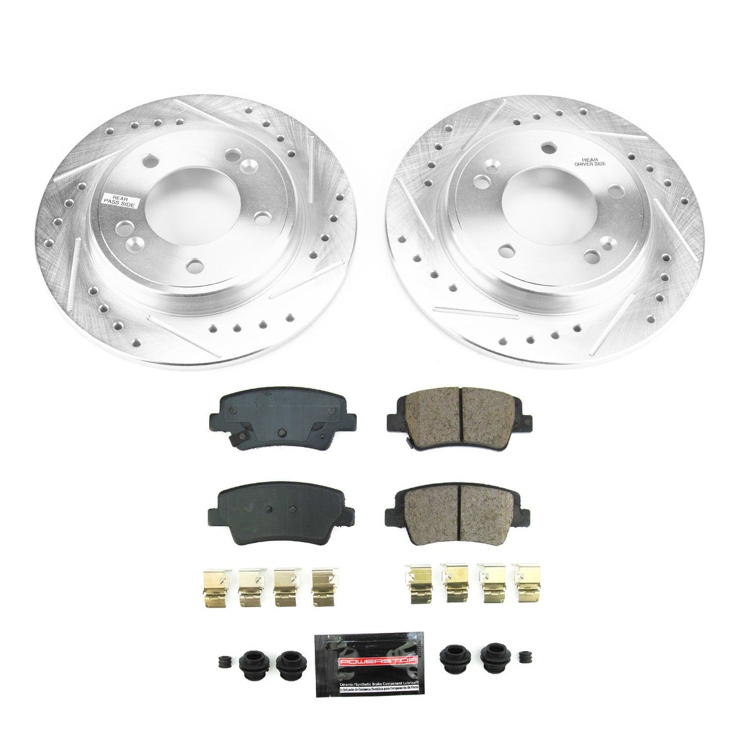 PowerStop Rear Z23 Evolution Brake Kit | Hyundai Elantra (2021) (K8769)