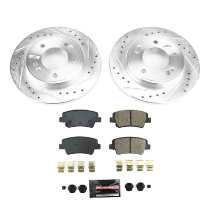 PowerStop Rear Z23 Evolution Brake Kit | Hyundai Elantra (2021) (K8769)