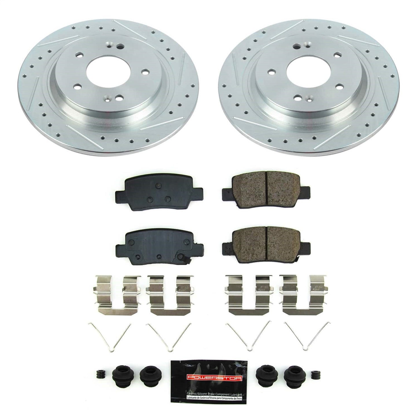 PowerStop Rear Z23 Evolution Brake Kit | Kia Seltos (2021) (K8770)