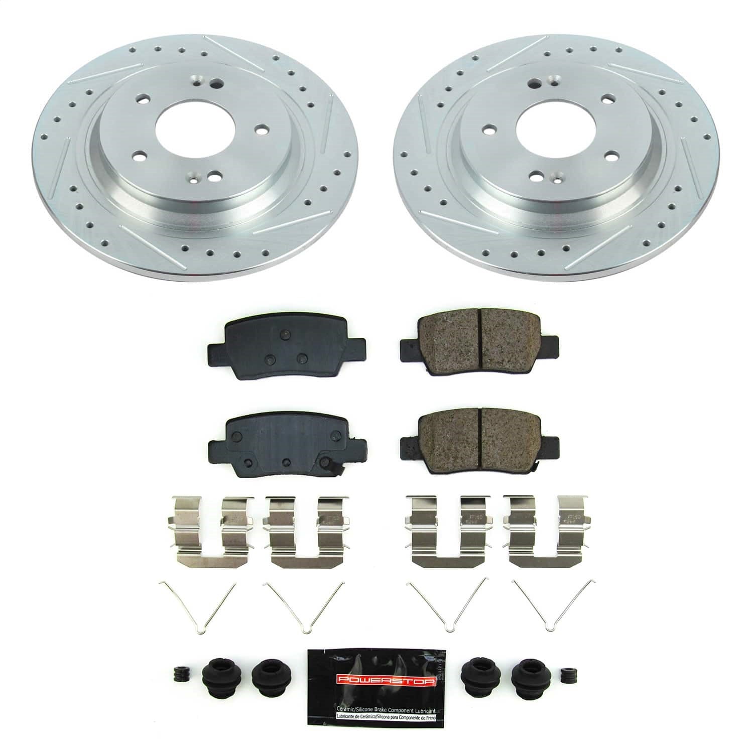 PowerStop Rear Z23 Evolution Brake Kit | Kia Seltos (2021) (K8770)
