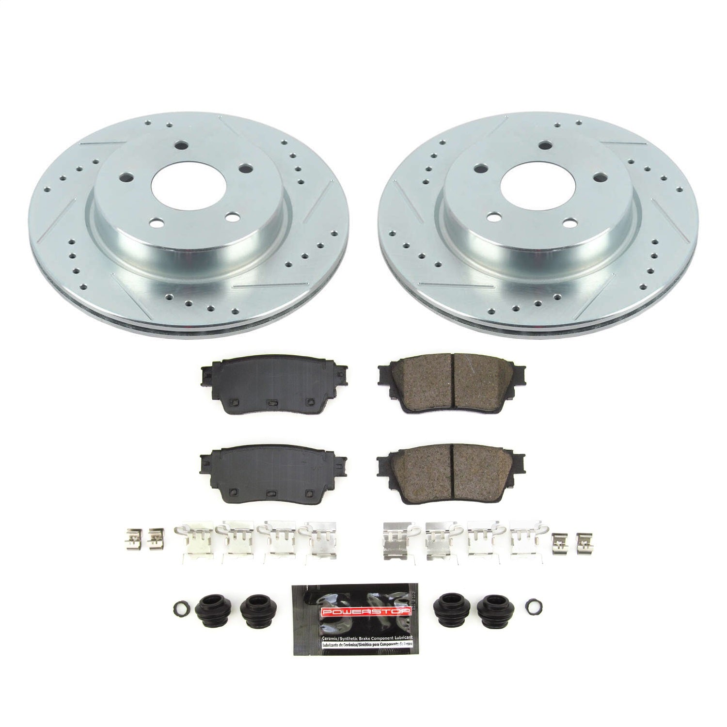 PowerStop Rear Z23 Evolution Brake Kit | Nissan Rogue (2021) (K8771)