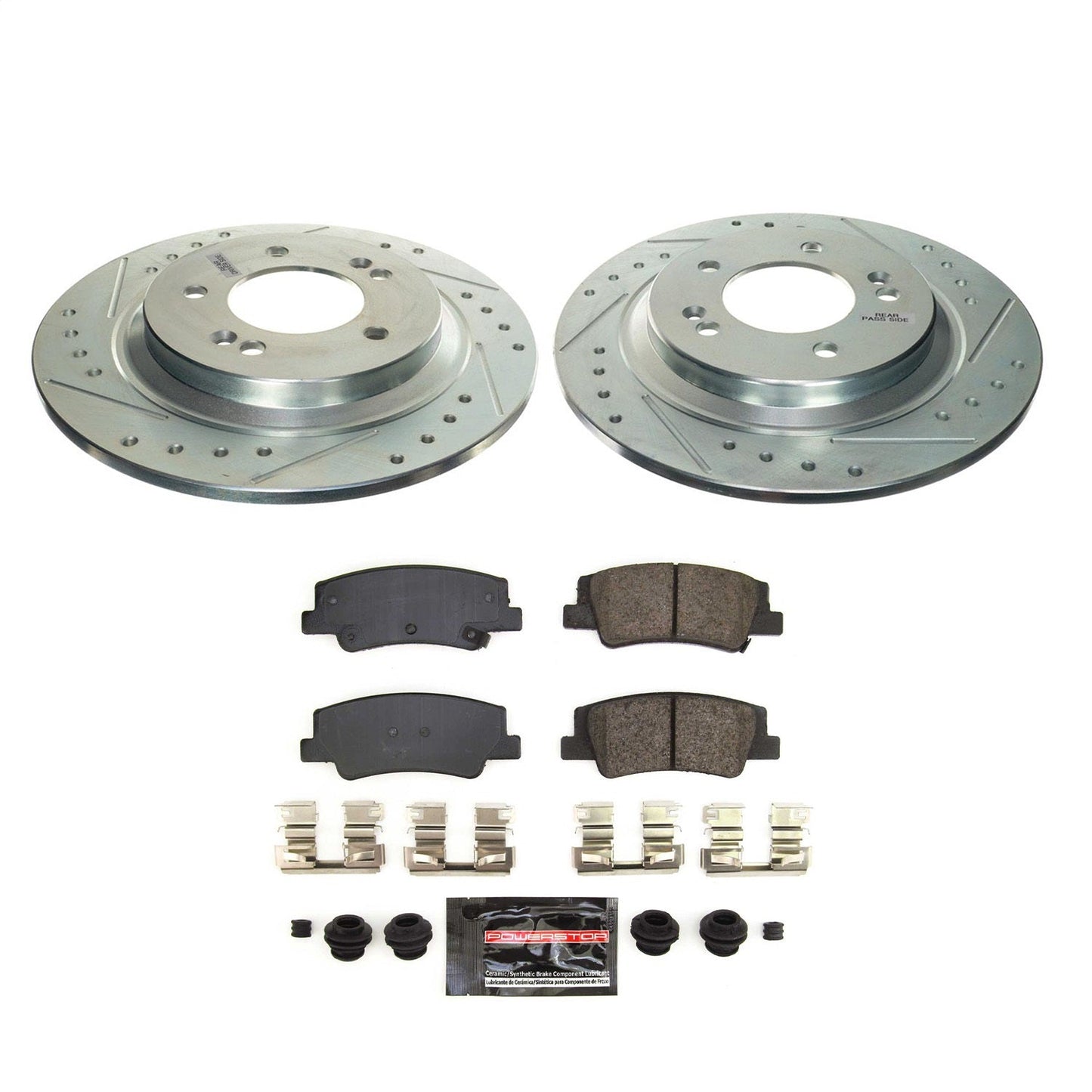 PowerStop Rear Z23 Evolution Brake Kit | Kia K5 (2021) (K8772)