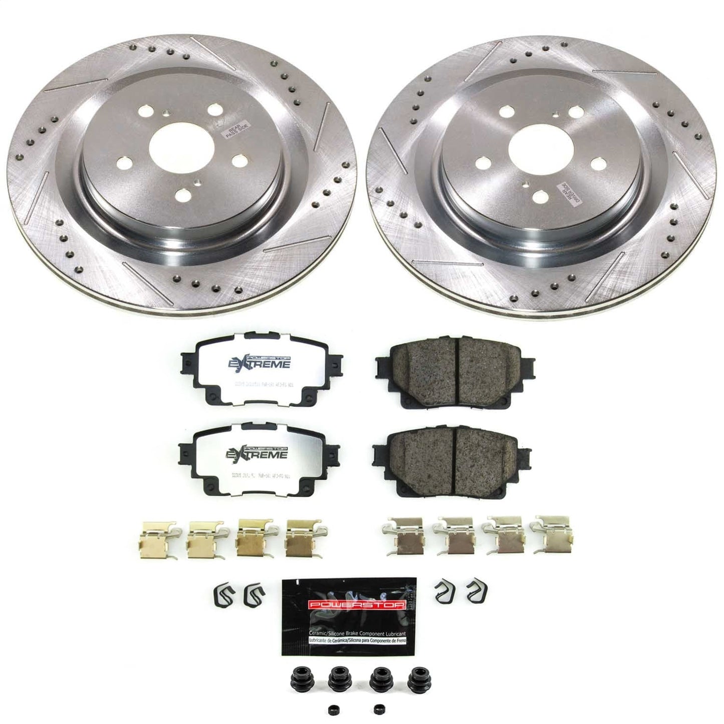PowerStop Rear Z36 Truck & Tow Brake Kit | Toyota Highlander 2020–2022 (K8773-36)
