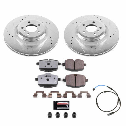 PowerStop Rear Z26 Street Brake Kit | BMW Alpina B6 xDrive Gran Coupe (2016–2019) (K8775-26)